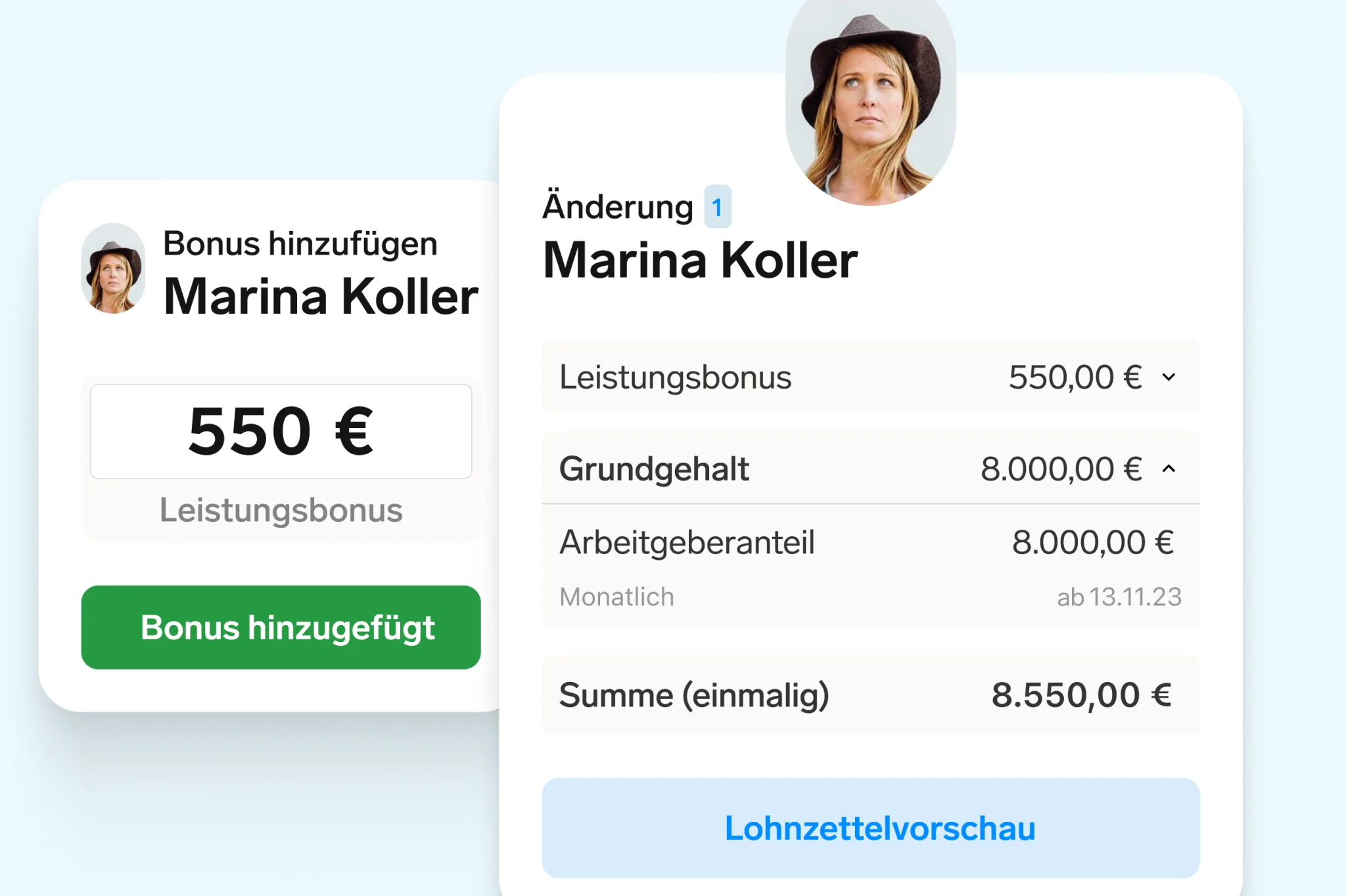 Personio Payroll - Änderungen sorgenfrei vornehmen