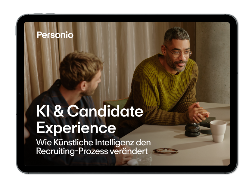 Leitfaden: KI & Candidate Experience | Personio