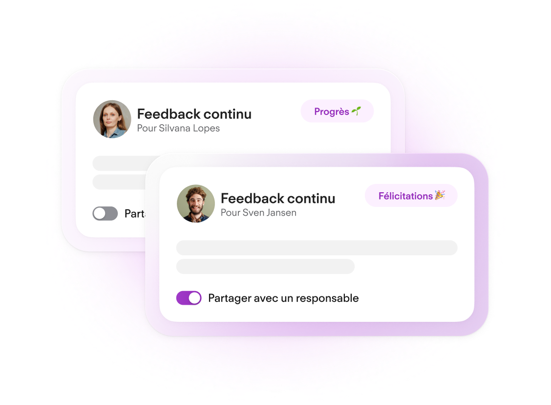 Feedback P&D