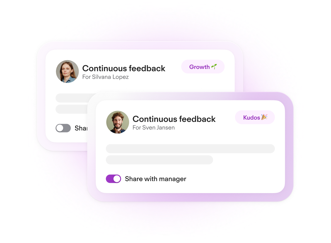 Feedback P&D
