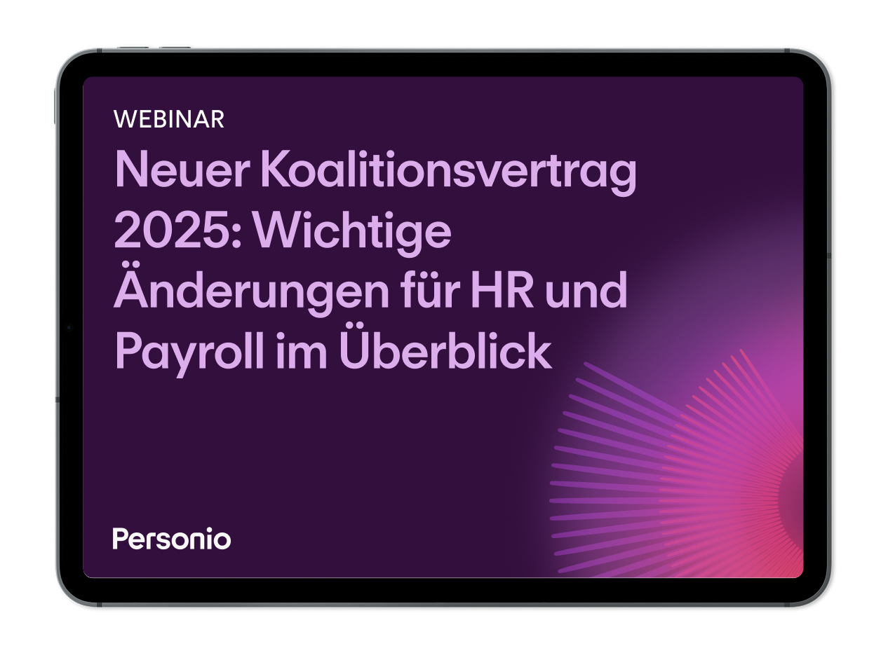 Preview: Koalitionsvertrag 2025 Webinar