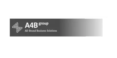 A4B Group Logo b/w