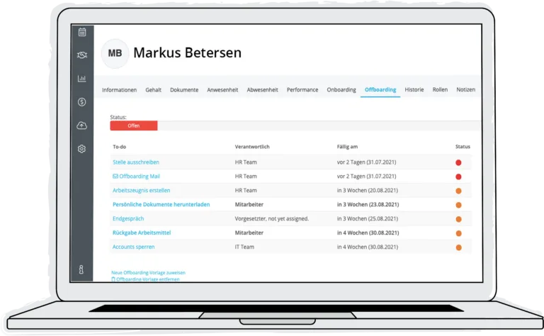 Offboarding Aufgaben Preview