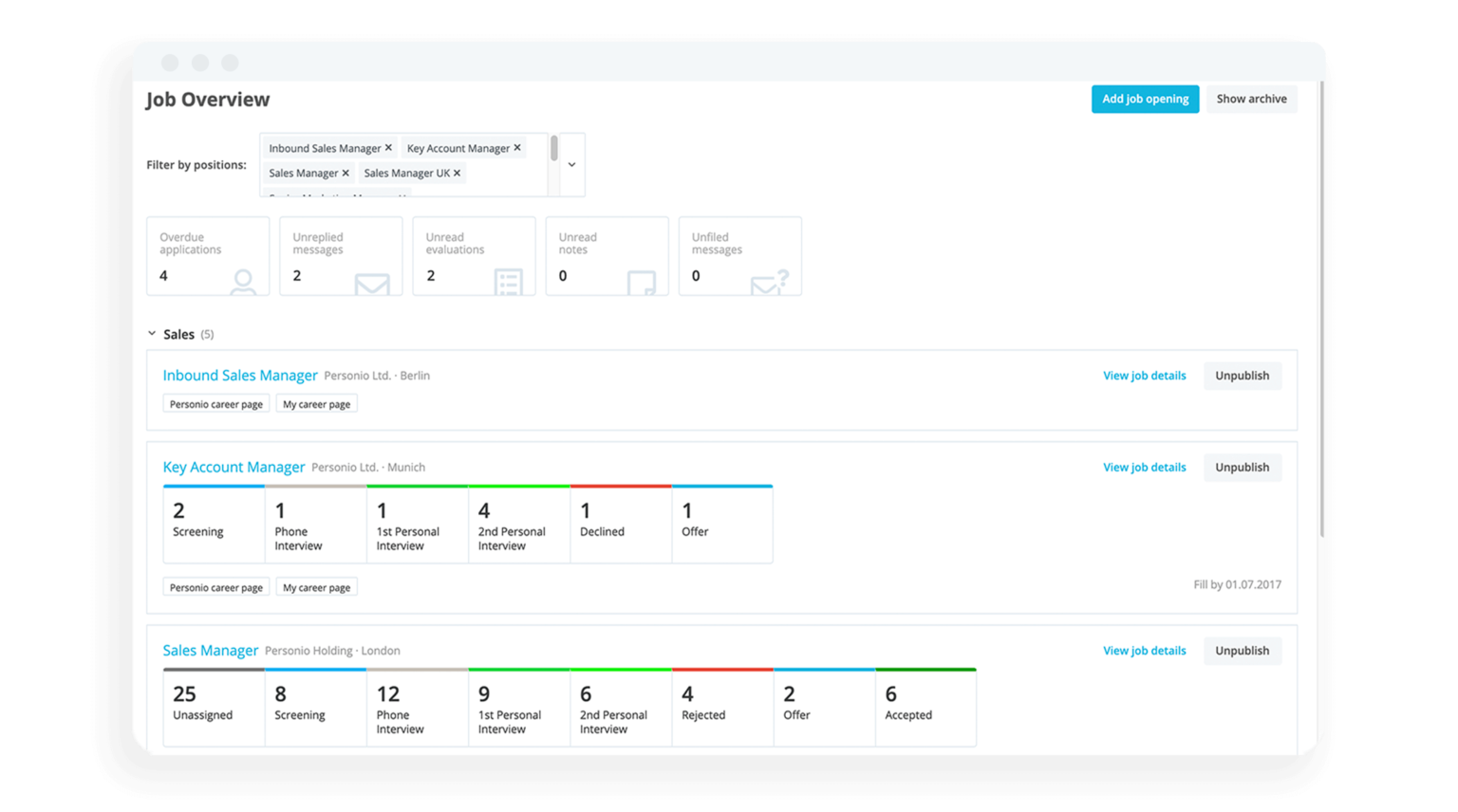 Applicant Tracking Applicant Tracking System Overview