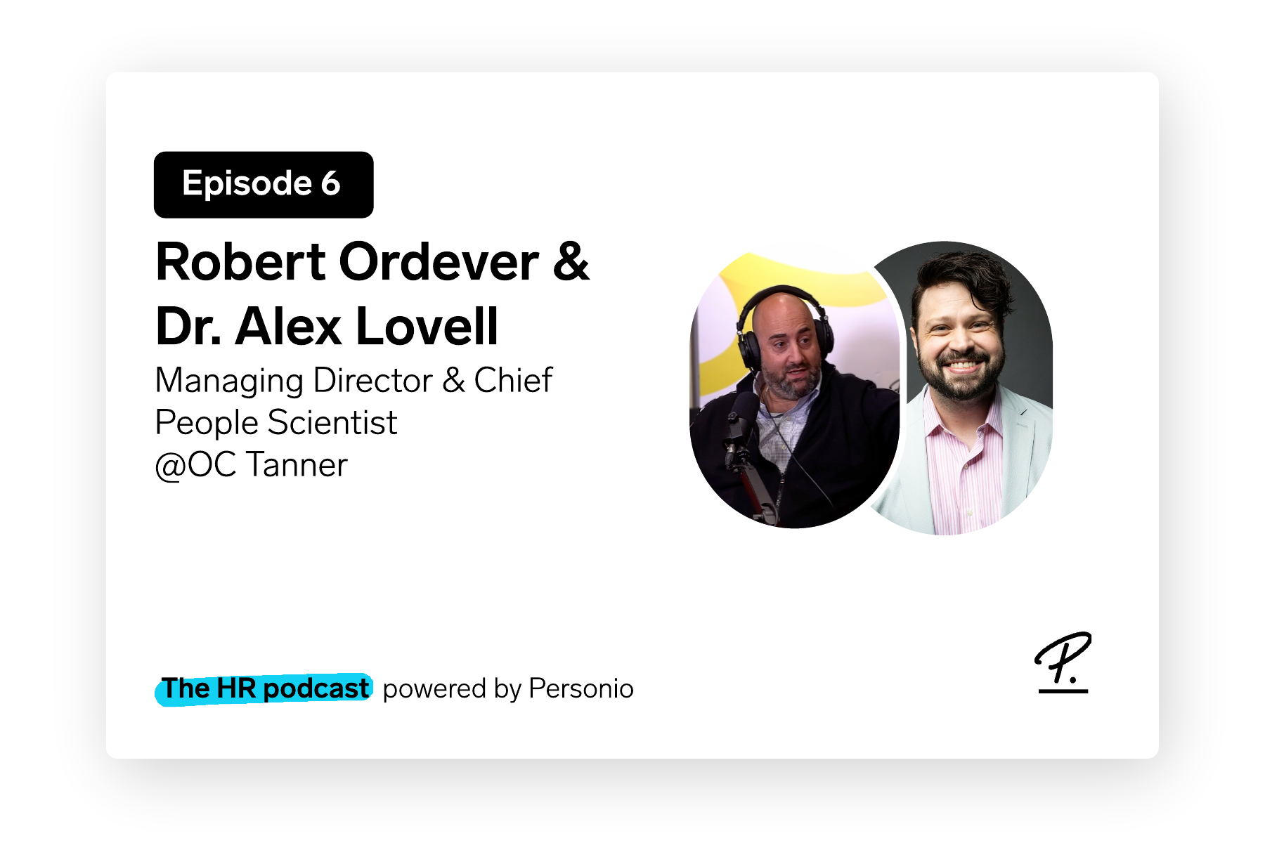 personio podcast robert ordever dr alex lovell 