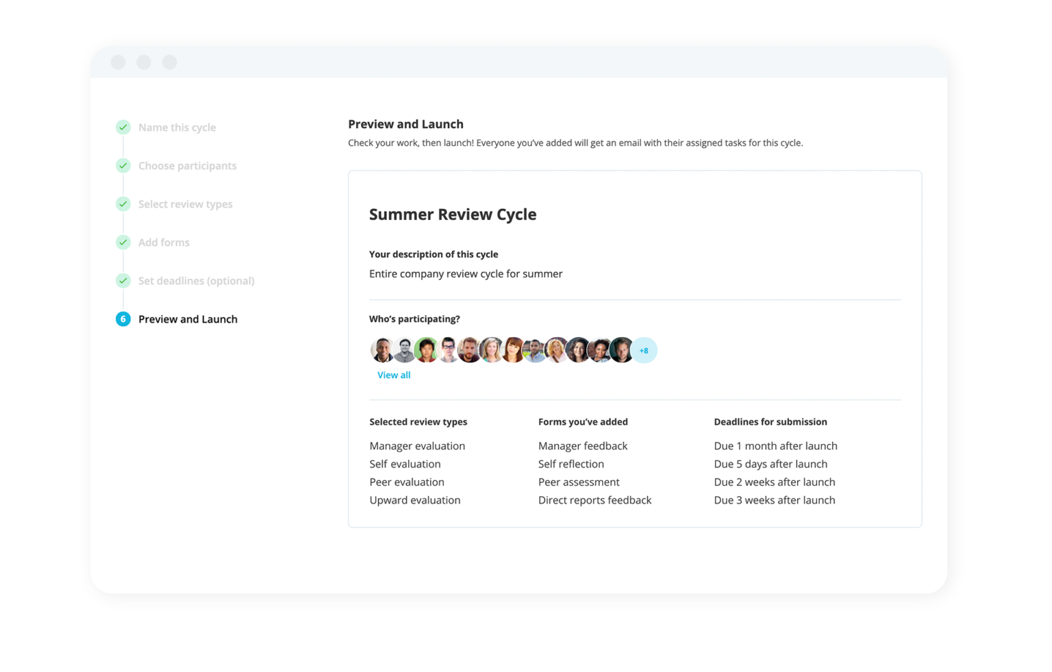 personio hr processes performance cycles