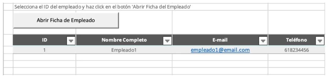 plantilla de evaluación del desempeño en Excel 