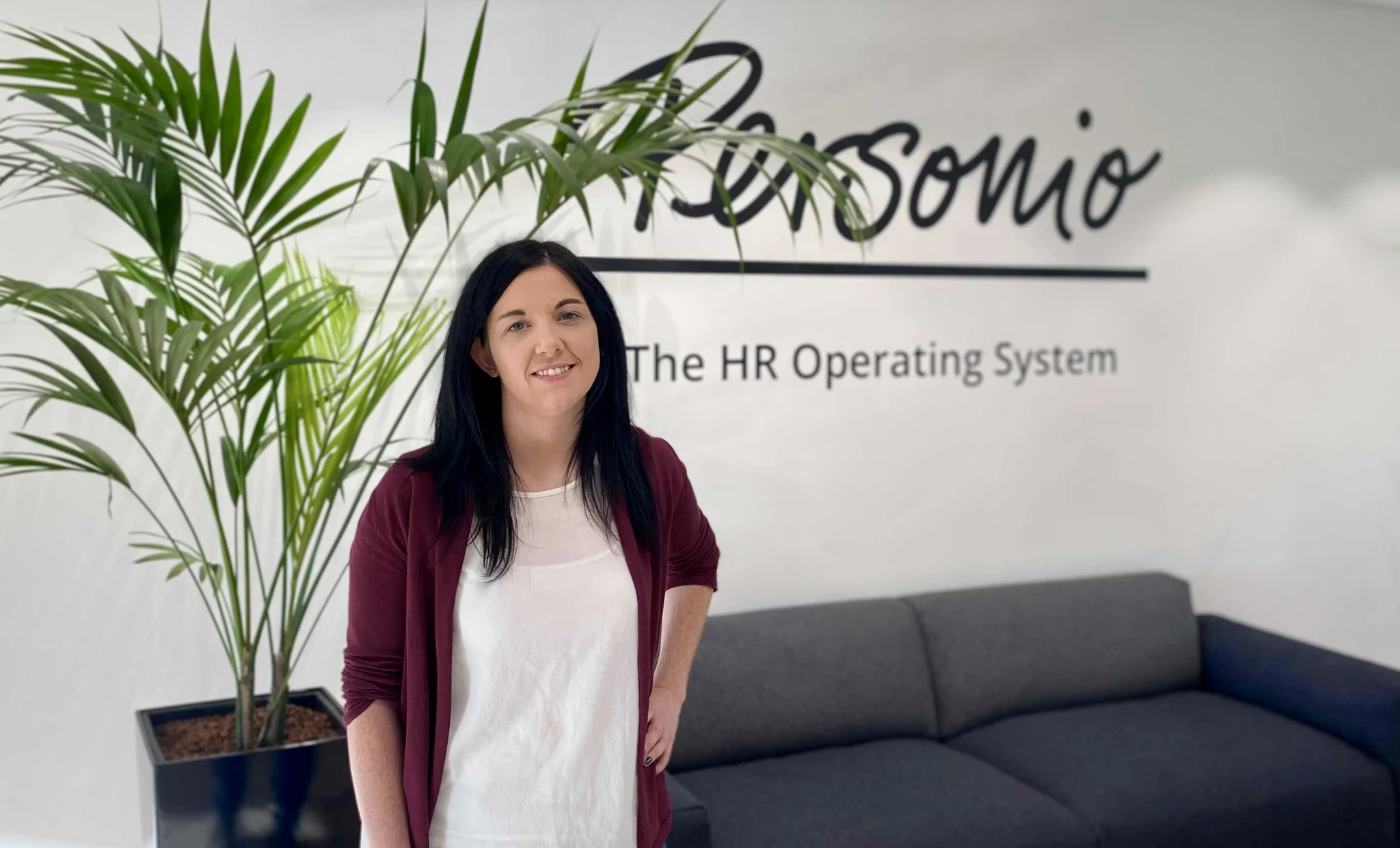 Womxn engineer in Personio Dublin office space 