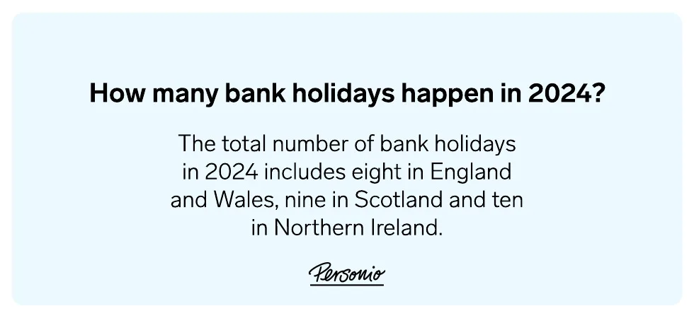 how many bank holidays 2024?