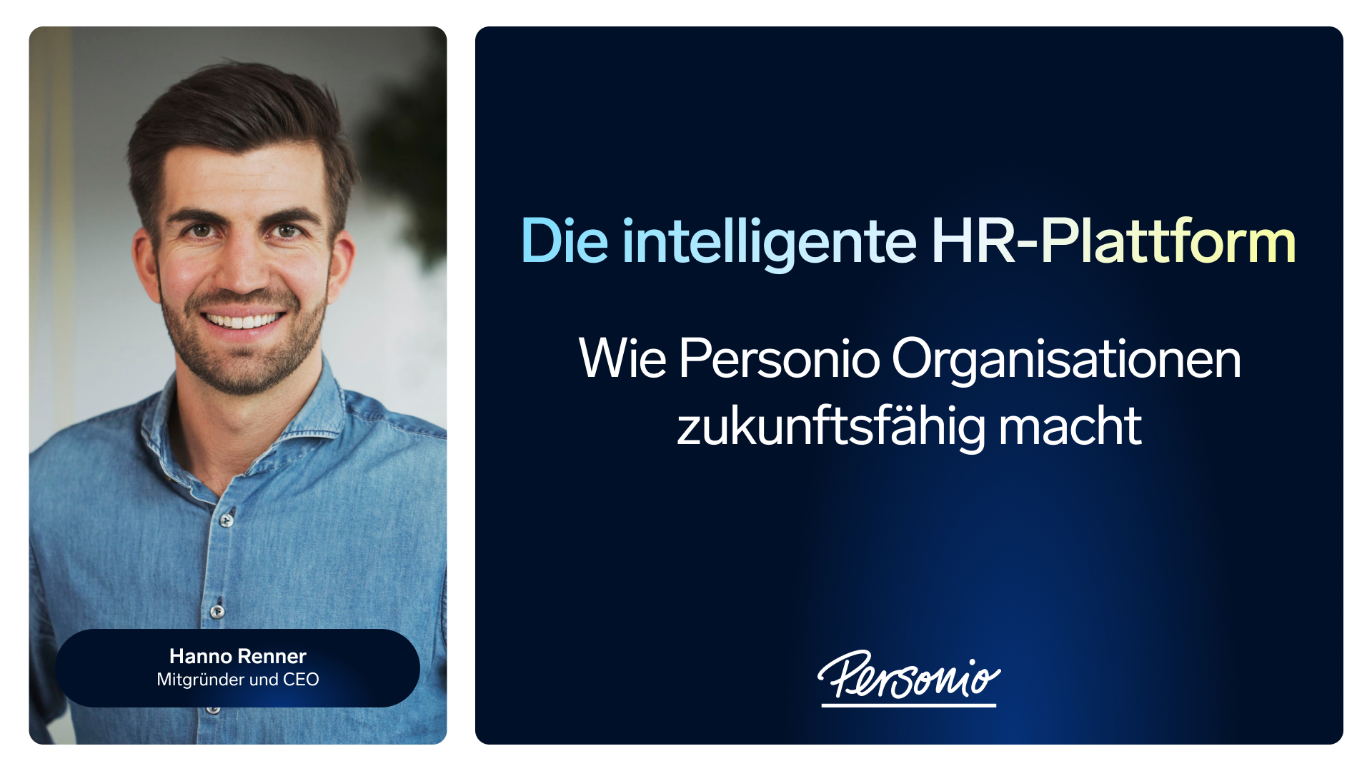 Die intelligente HR-Plattform