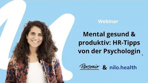 Webinar: Mentale Gesundheit unterstützen