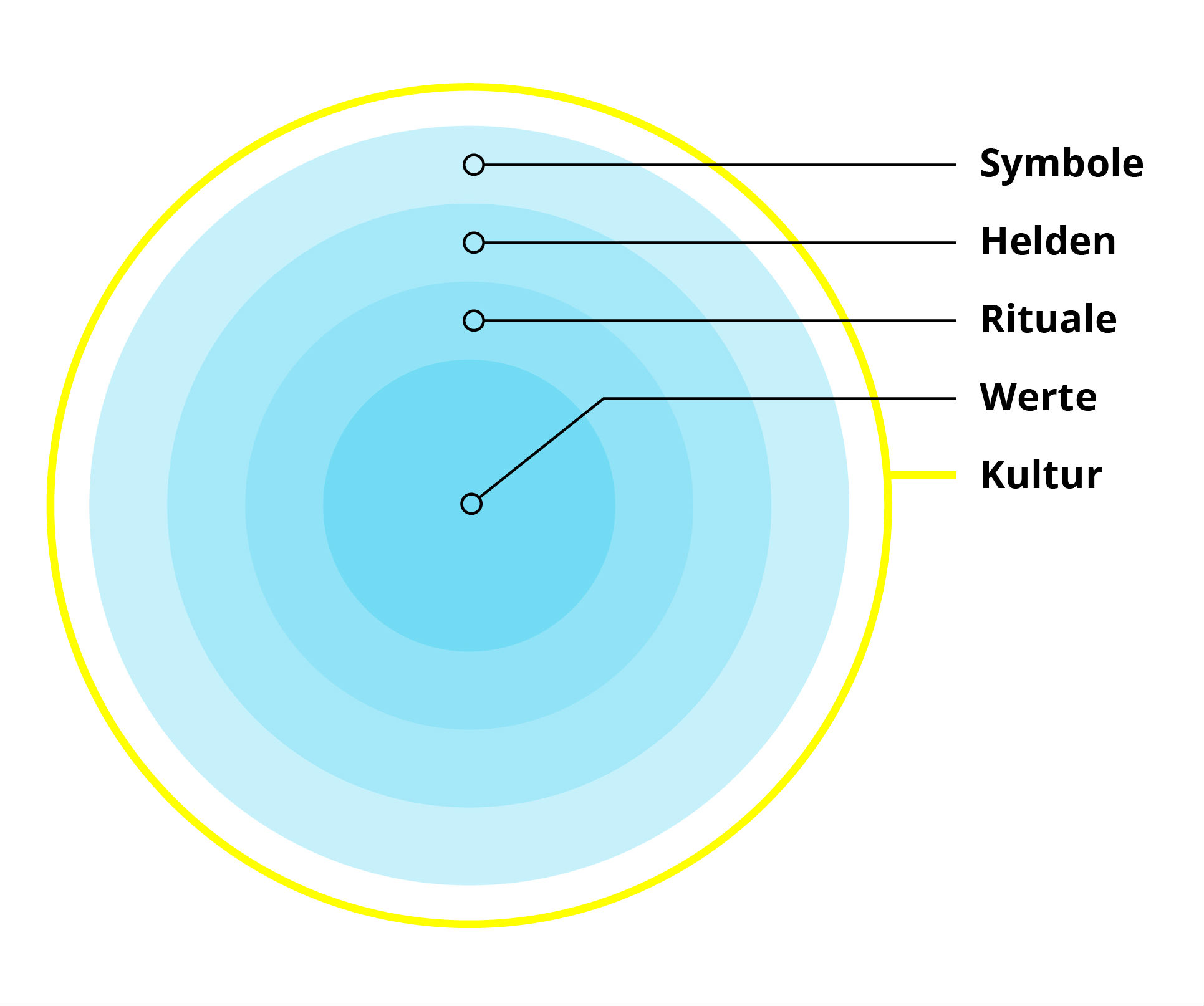 Unternehmenskultur im Hofstede-Modell