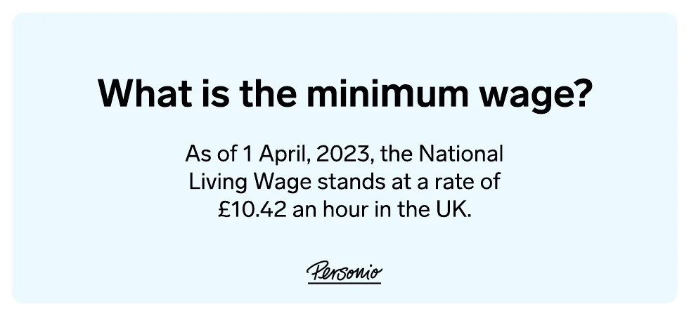 uk minimum wage 2023 definition