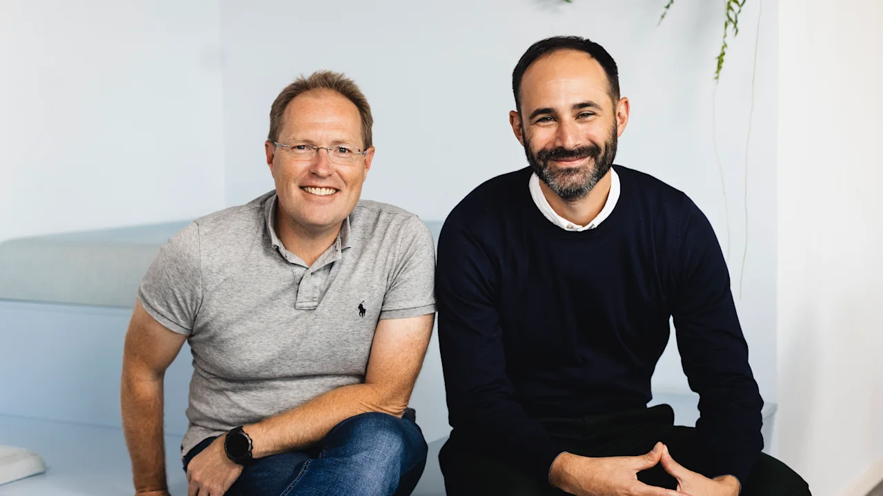 Stephan Micklitz (CTO) and Alex Grant (CPO)