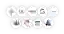 Icons of popular messaging apps