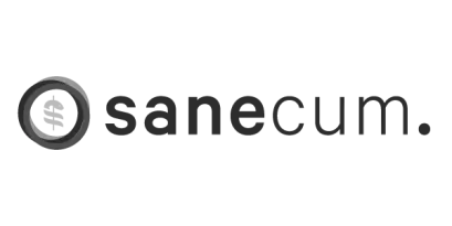 Sanecum Logo b/w