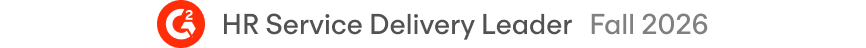 G2 HR Service Delivery Leader