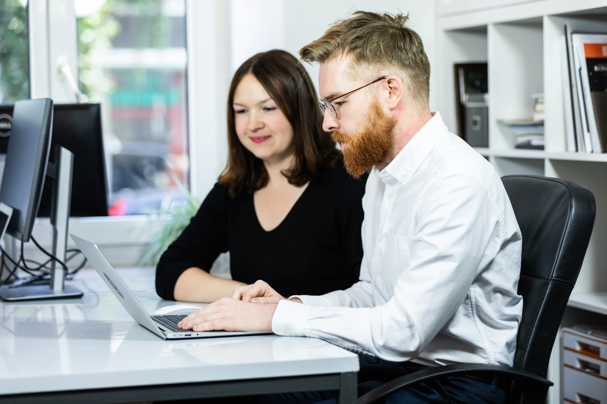 employees discussing health and wellbeing in the workplace