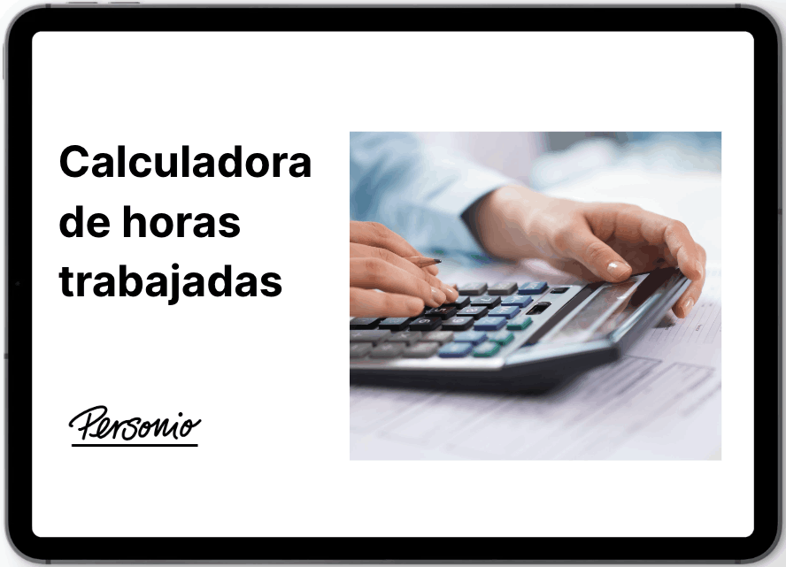 Calculadora horas de trabajo