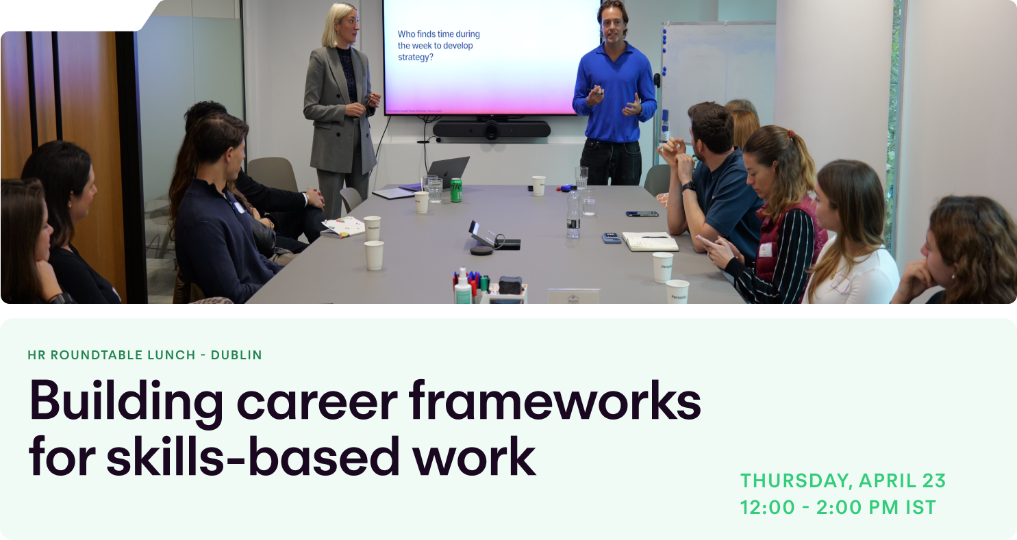 HR Roundtable Lunch Dublin April 23