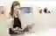 Woman working on computer