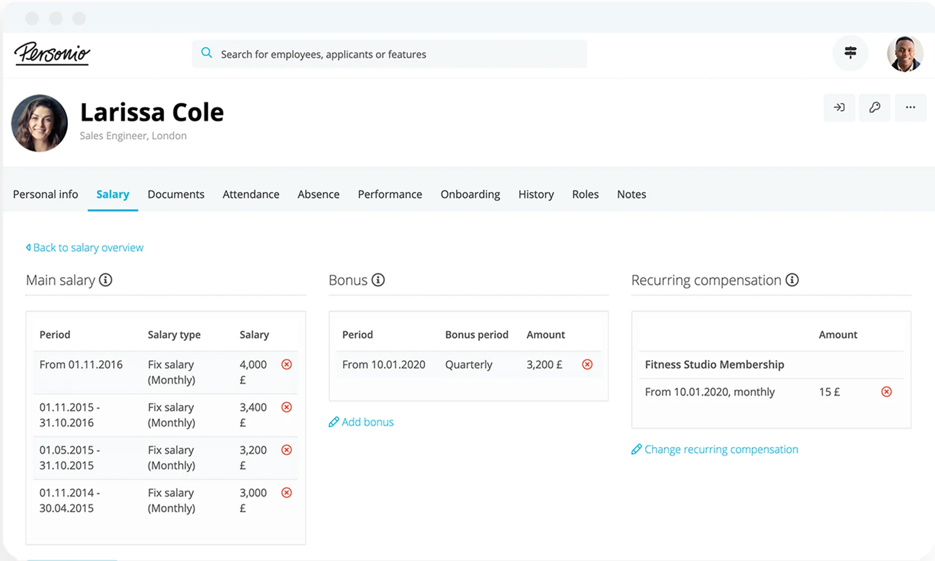 Preliminary Payroll Personio HR Software