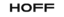 Hoff Logo b/w