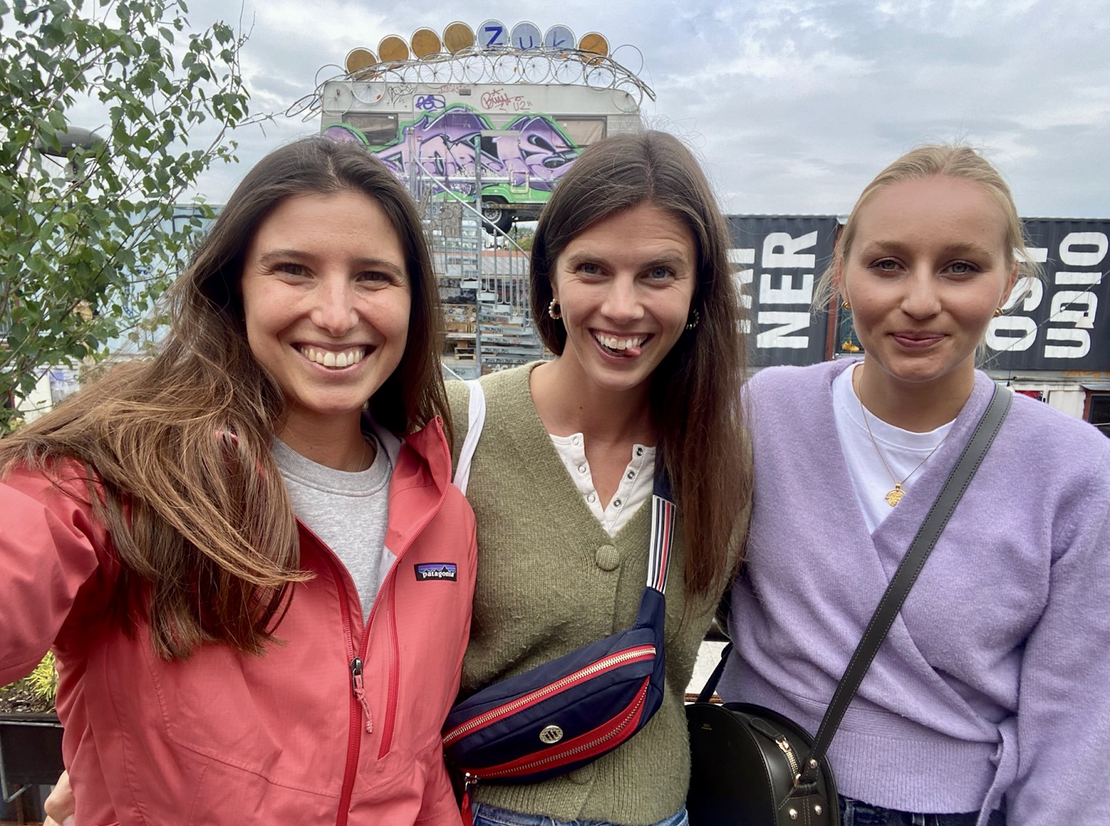 Marta with Nina and Katharina posing at ACCW 2022