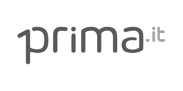 Prima.it Logo b/w