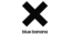 Blue Banana Brand Logo b/w