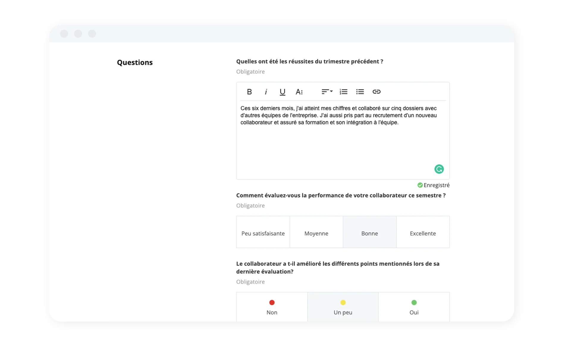 Feedback Form
