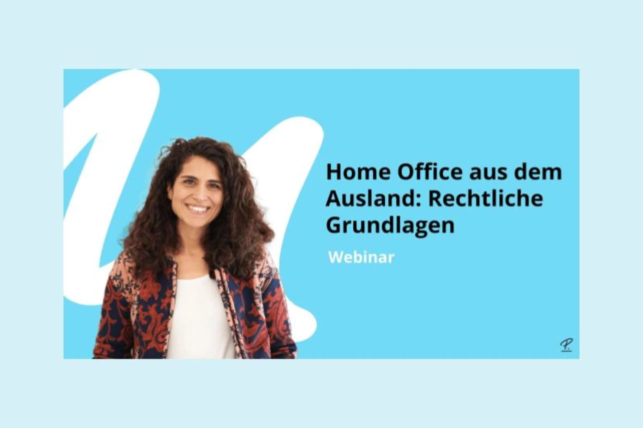 Teaserbild Webinar Home Office aus dem Ausland