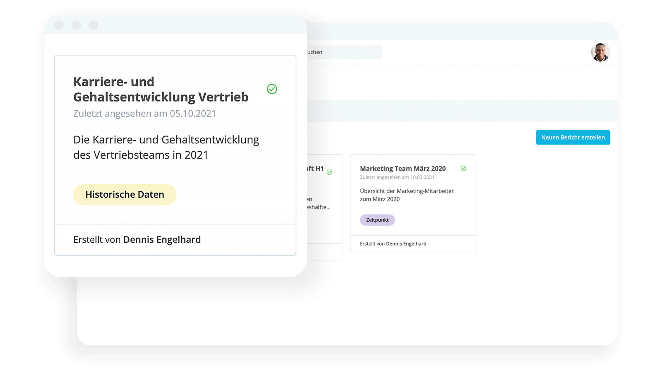 HR Reporting Gehaltsentwicklung