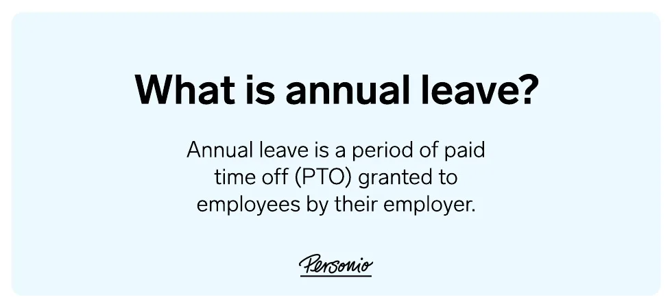 annual leave definition