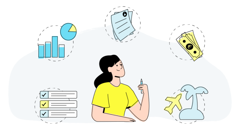 illustration employee-self-service