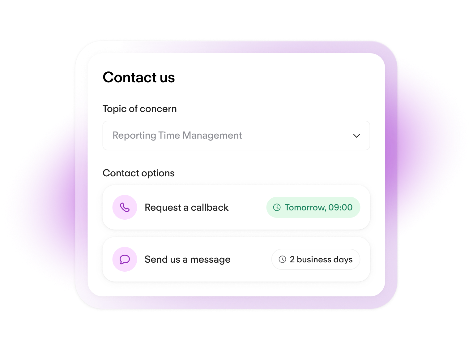Seamless support experience for all customers