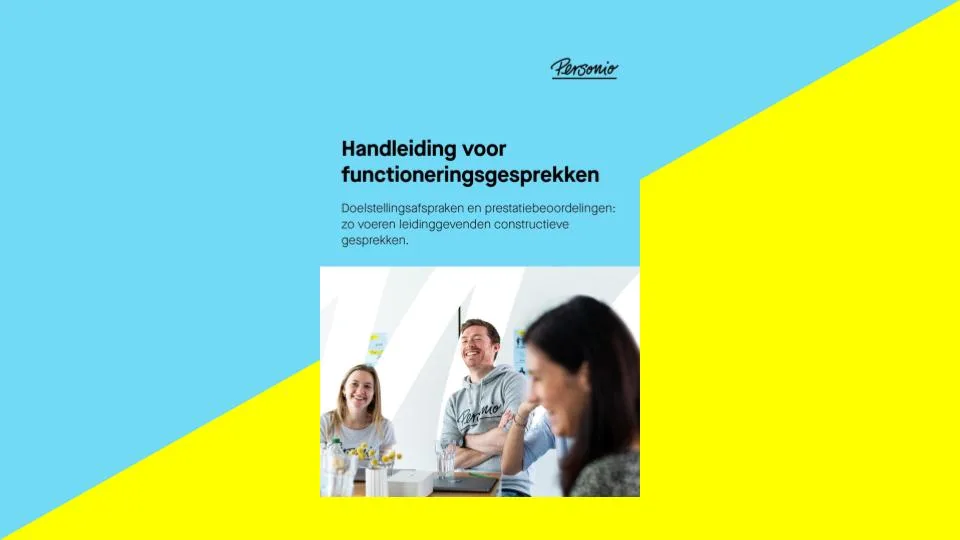 Handleiding voor functioneringsgesprekken