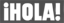 Hola Logo Greyscale