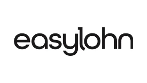 easylohn logo black and white