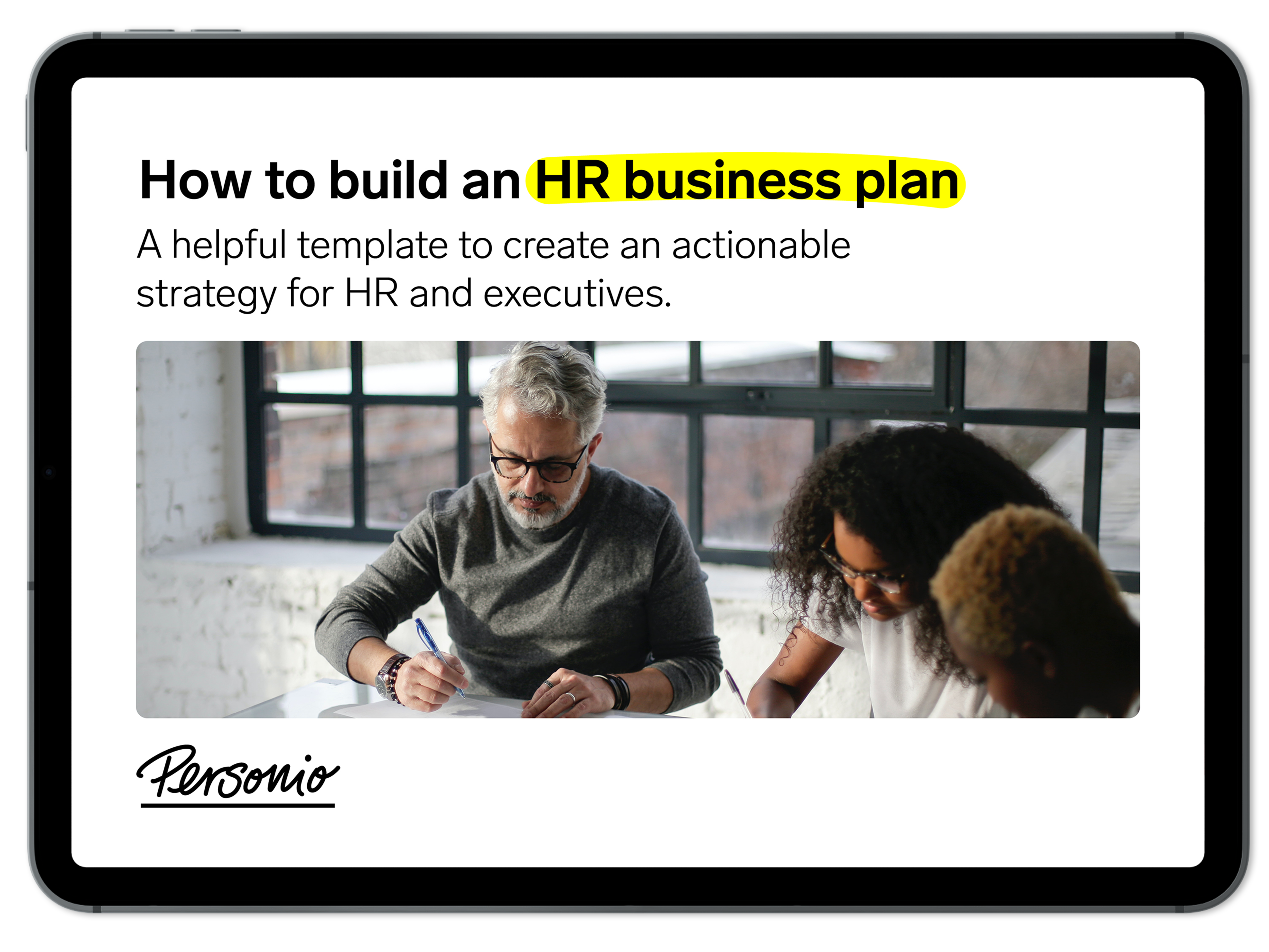 Download: Free HR Business Plan Template