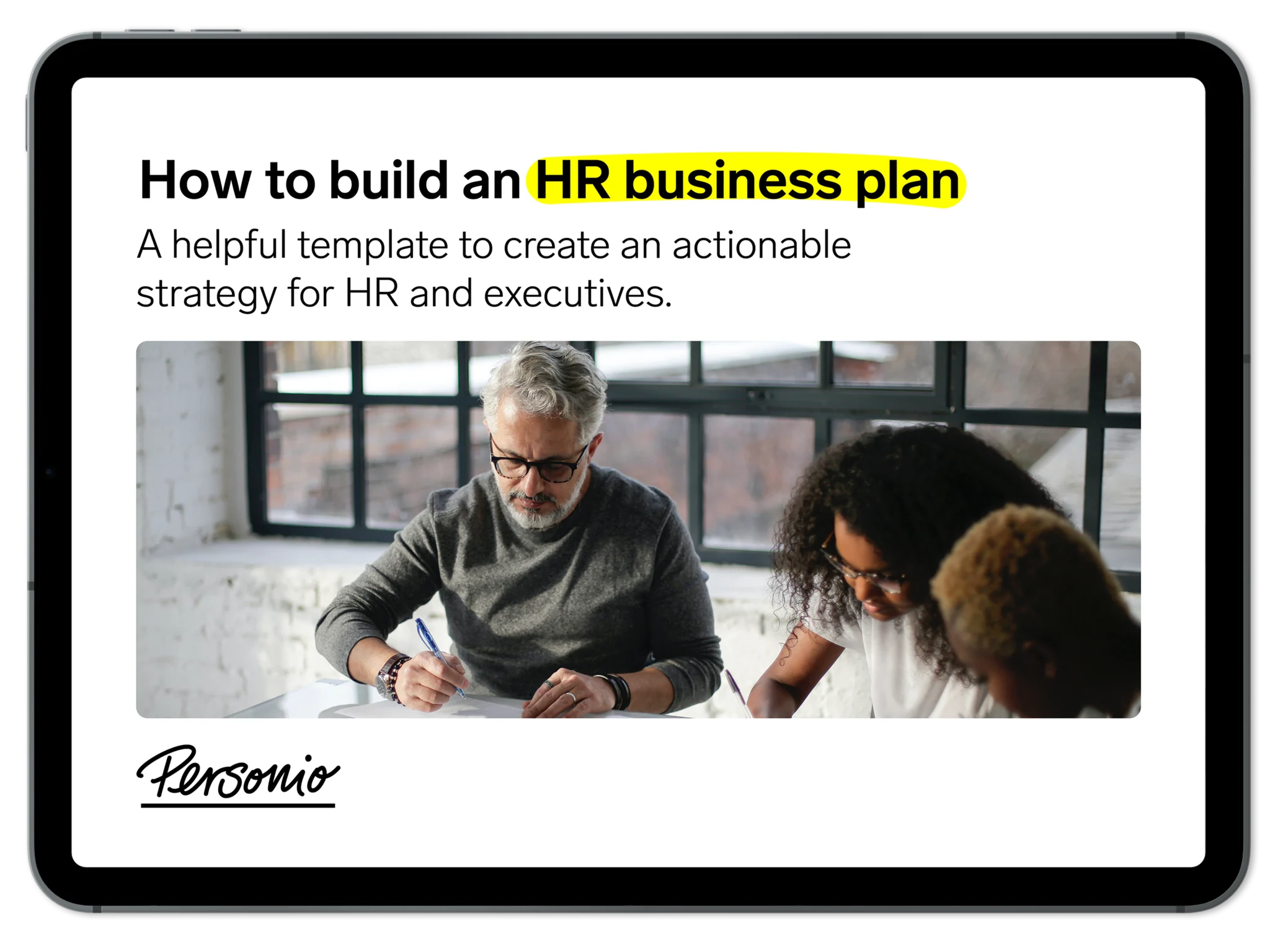 Download: Free HR Business Plan Template