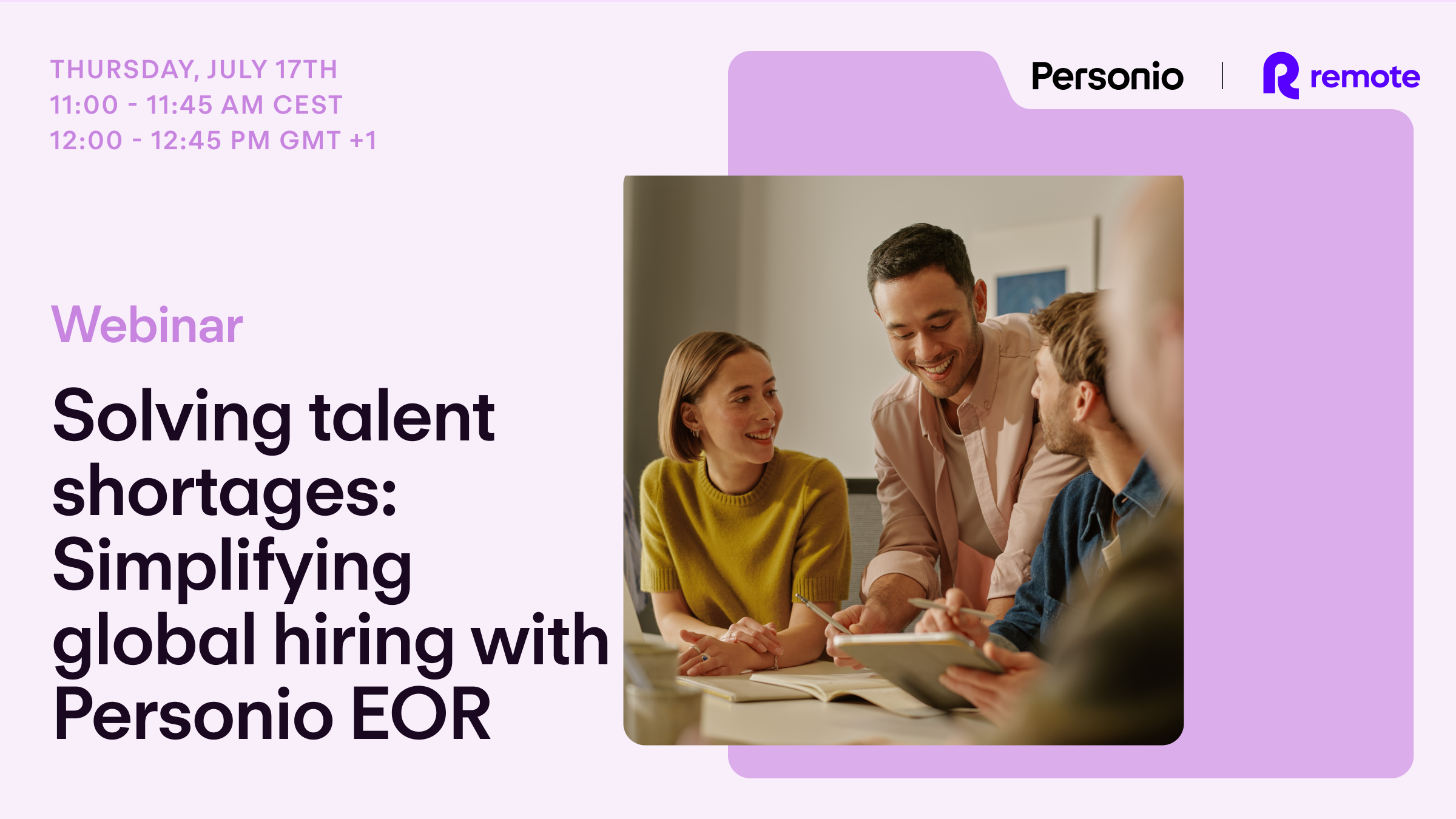 Preview: Webinar: Solving Talent Shortages