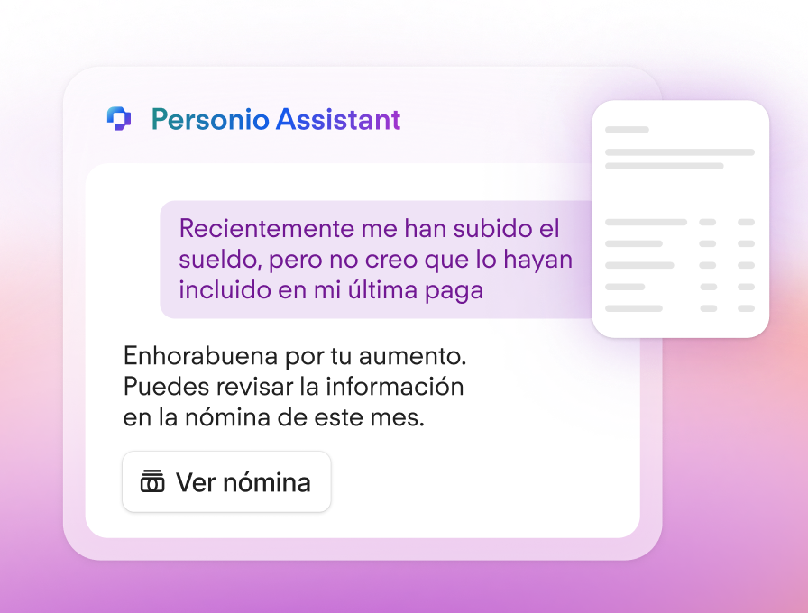 Personio Assistant for Employees Mobile