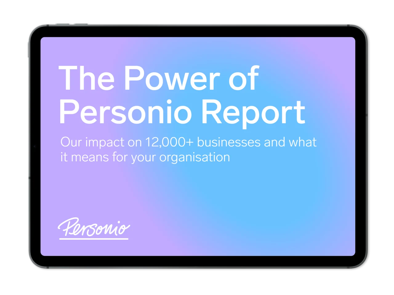 The Power of Personio report