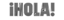 Hola Logo b/w