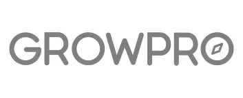 Growpro Logo b/w