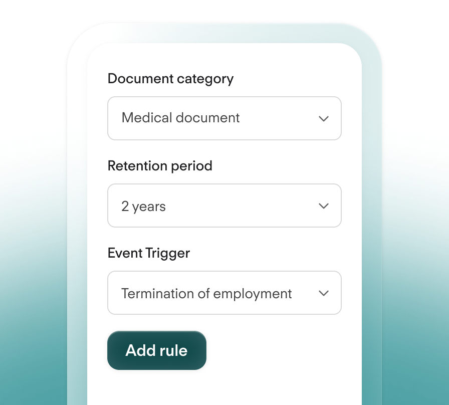 Data Retention Management-Mobile