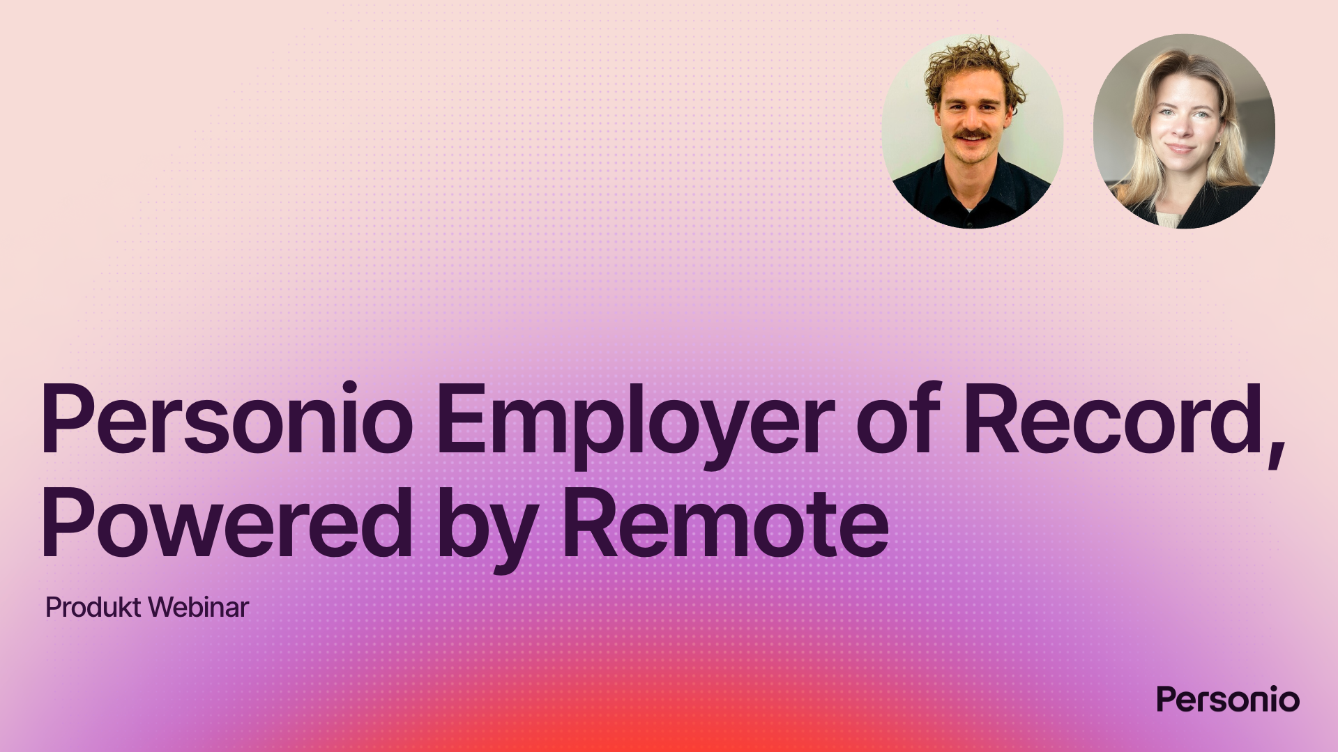 Webinar about Employer of Record Tool Titelfolie