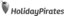 Holiday Pirates Logo Logo b/w