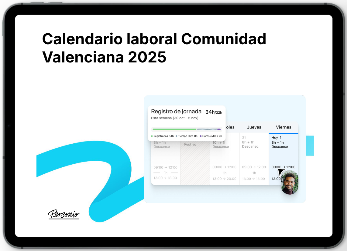 Calendario laboral Valencia 2025